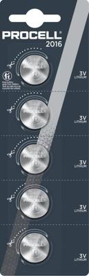 Duracell Procell Lithium | CR2016 | 3v | blister 5