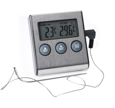 Excellent Houseware Digitale Vleesthermometer Zilver