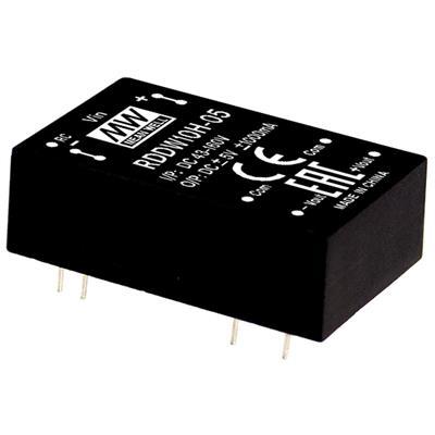 MEAN WELL RDDW10H-15 DC/DC-converter 333 mA 10 W Aantal uitgangen: 2 x Inhoud 1 stuk(s)
