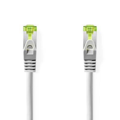 CAT7-Kabel | S/FTP | RJ45 Male | RJ45 Male | 0.50 m | Snagless | Rond | LSZH | Grijs | Label CAT7-Kabel | S/FTP | RJ45 Male | RJ45 Male | 0.50 m | Snagless | Rond | LSZH | Grijs | Label
