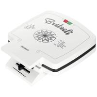 Trisa Bricelet Classique Wafelijzer Anti-aanbaklaag, Inklapbaar, Controlelampje, Traploze temperatuurregeling Wit - thumbnail