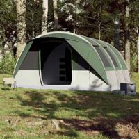 Tunneltent 7-persoons waterdicht groen - thumbnail