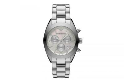 Emporio Armani AR5960 Chronograph HEREN HORLOGE 38MM 5 ATM