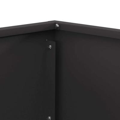 Vuurkorf Zwart 60 x 60 x 35 cm Staal