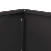 Vuurkorf Zwart 60 x 60 x 35 cm Staal - thumbnail