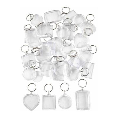 Creativ Company Sleutelhanger, afm 40-50 mm, 100 stuk/ 1 doos