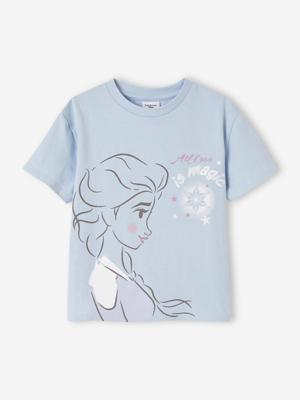Meisjesshirt Disney® Frozen hemelsblauw Meisjesshirt Disney® Frozen hemelsblauw