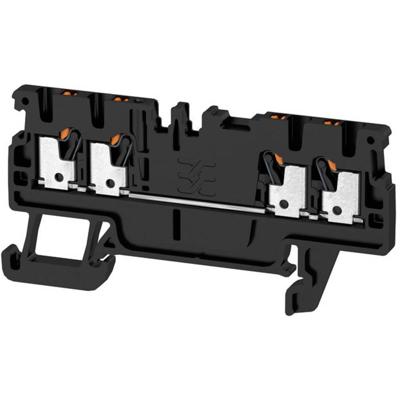 Weidmüller 2534260000 Doorgangsklem 3.5 mm Spanveer Zwart 100 stuk(s)