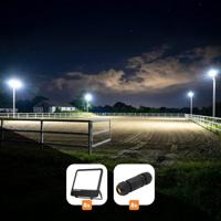 Lichtbundel 'ArenaPro' - Compleet pakket - Paardenbak - Training - 20x60m - 8 breedstralers en 8 kabelverbinders - IP65 & IP68 - thumbnail