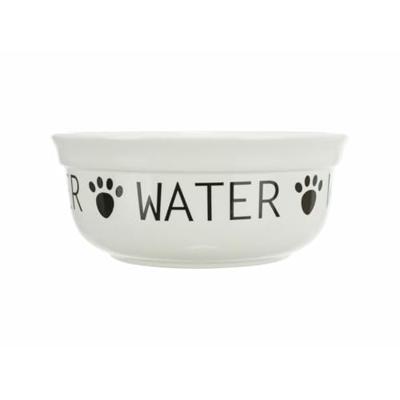 Voerbak voor honden Trixie Wit Zwart Ø 13 cm 250 ml - thumbnail