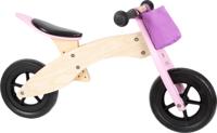 Small Foot - houten driewieler en loopfiets 2in1 maxi roze - thumbnail
