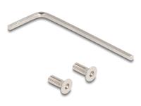 Delock 18450 Koptelefoonhouder Zilver - thumbnail