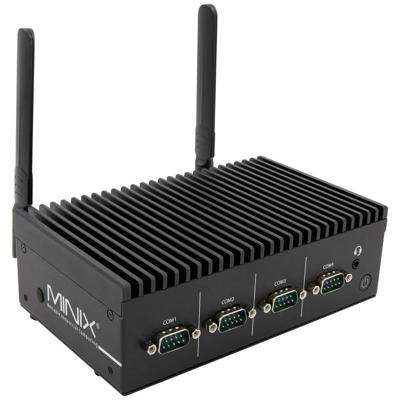 Minix Industriële PC RIC-SJ64-8 W Intel® Celeron® Celeron® J6412 2.6 GHz 8 GB RAM 256 GB SSD Intel UHD Graphics Win 11 Pro RIC-SJ64-8 W