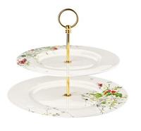ROSENTHAL - Brillance Fleurs Sauvages - Etagere 2 laags, 28&33cm - thumbnail