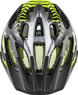 Alpina sports kinderhelm fb jr. 2.0 50-55 glans zw/gr/neon