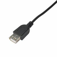 Akyga AK-USB-07 USB 2.0 verlenging/gegevens/aansluitkabel A-stekker naar A-bus 1,8 m zwart - thumbnail