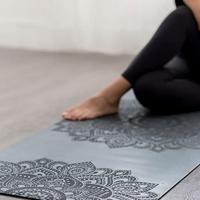 Yoga Design Lab Yogamat 'Mandala Charcoal Infinity Mat' 5 mm - 180 x 61 cm - thumbnail
