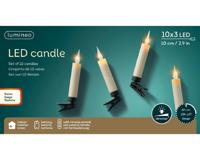 Lumineo Led kaarsverlichting 10l met ab - thumbnail