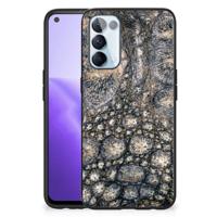 OPPO Reno5 5G | Find X3 Lite Dierenprint Telefoonhoesje Krokodillenprint - thumbnail