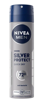 Nivea Men Silver Protect Anti-transpirant Spray Nivea Men Silver Protect Anti-transpirant Spray