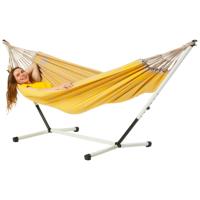 Hangmat Tones of Parmesan met stalen frame - thumbnail