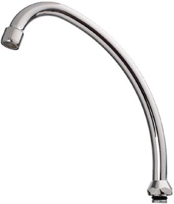 Cornat zwenkuitloop eengatskraan 200mm - tec351204