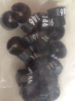 MB zwart/wit 146 voor op kledinghanger - thumbnail