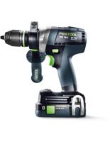 Festool TPC 18/4 5,0 I-Basic QUADRIVE Accu klop-/schroefboormachine 18V 5.0Ah in Systainer - 577053 - thumbnail