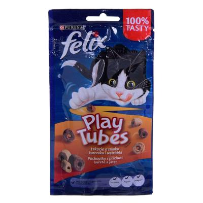 Purina Kattenvoer Play Tubes Kip 50 g