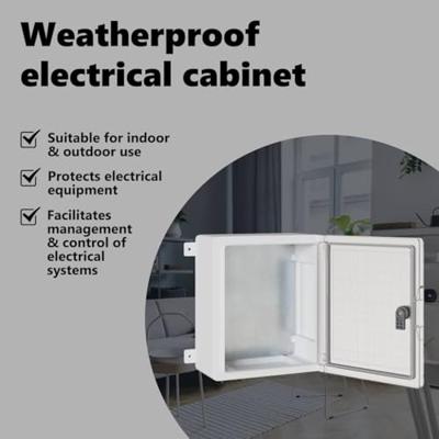 VidaXL Bedieningskast grijs 30 x 16,5 x 35 cm abs kunststof