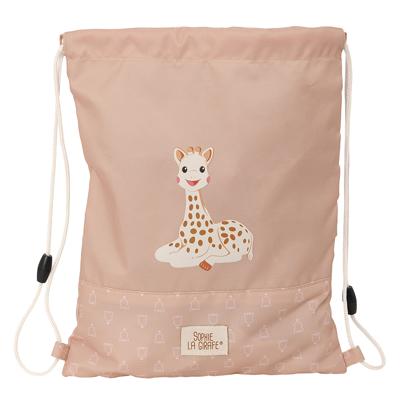 Rugtas met Koordjes Sophie la Girafe Beige 26 x 34 x 1 cm Rugtas met Koordjes Sophie la Girafe Beige 26 x 34 x 1 cm