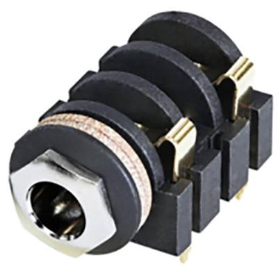 Rean AV NYS2152G Jackplug 6,35 mm Bus Aantal polen: 3 1 stuk(s)