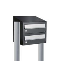 Allux Hive Set 1-Breed, 2-Hoog Met Dak Op Statief Zwart - 40030070_1x2ds - thumbnail