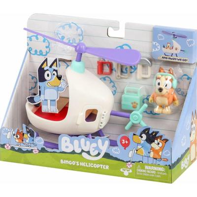 Moose Toys Bluey helikopter bingo speelfiguur
