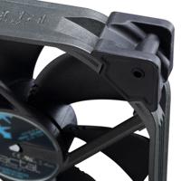 Fractal Design Venturi HP-12 PWM PC-ventilator Zwart, Grijs (b x h x d) 120 x 120 x 25 mm - thumbnail