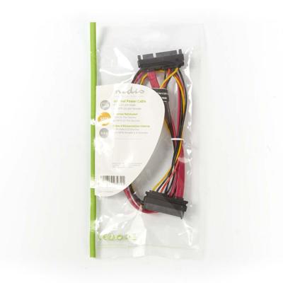 Interne Voedingskabel | SATA 22-Pins Male - SATA 22-Pins Female | 0,5 m | Diverse