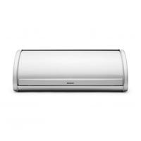 Brabantia Broodtrommel met Schuifdeksel 26.2x44.5x17.3 cm Metallic Grijs - thumbnail