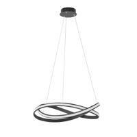 Highlight HanglampWaves XL design zwart Ø 70cm - H5579.01 - thumbnail