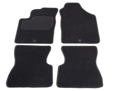Automatten op maat - zwart stof - Kia Picanto 2004-2007 Automatten op maat - zwart stof - Kia Picanto 2004-2007