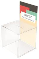 Deflecto ideeënbus met folderhouder, ft 33,8 x 21,5 x 21,3 cm - thumbnail