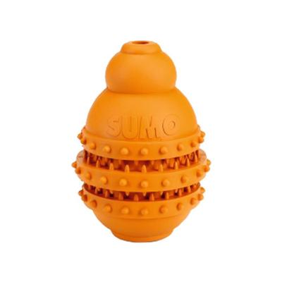 Beeztees BZ SUMO PLAY DENTAL M ORA 9X9X12 Beeztees Sumo Play Dental - Hondenspeelgoed - Rubber - Oranje - M, M, Oranje
