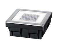 Paulmann 93774 Cube Inbouwlamp op zonne-energie Energielabel: A (A - G) 0.24 W Warmwit RVS, Helder - thumbnail