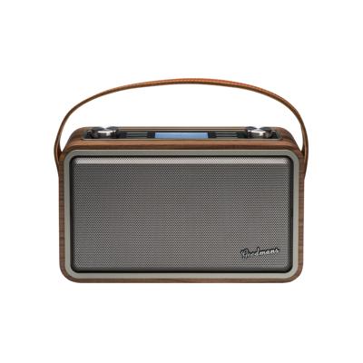 Goodmans Heritage Portable Wifi Dab+ Bluetooth Radio Wood