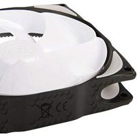 NoiseBlocker NB-eLoop B12-4 PC-ventilator Wit, Zwart (b x h x d) 120 x 120 x 25 mm - thumbnail