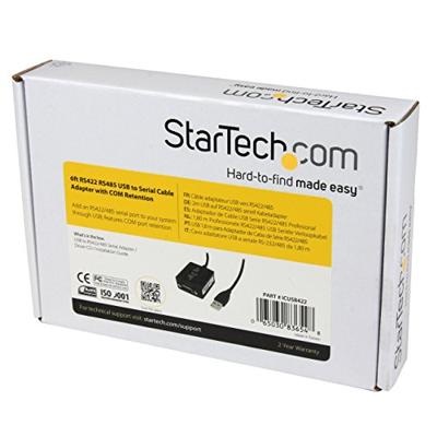 Adapter Startech ICUSB422 1,8 m DB9 Adapter Startech ICUSB422 1,8 m DB9