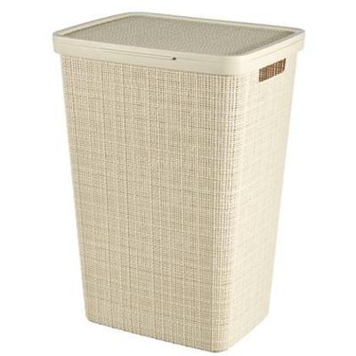 Curver jute wasbox 58 liter offwhite