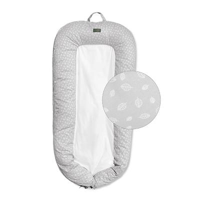 Vinter & Bloom - Nordic Leaf Babynest - Calm Grey