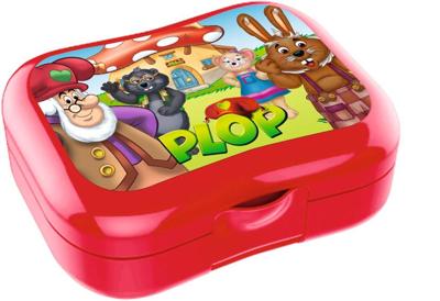 Studio 100 Plop en de Peppers Lunchbox rood Studio 100 Plop en de Peppers Lunchbox rood