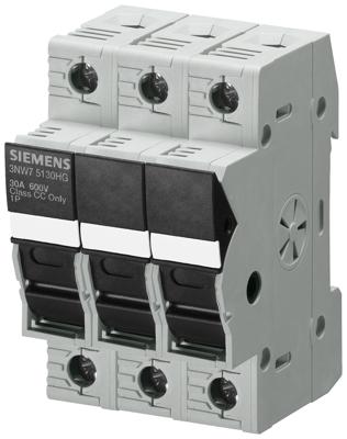 Siemens 3NW75330HG Zekeringhouder 30 A 600 V/AC 4 stuk(s)