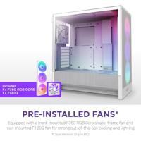 NZXT H5 Flow RGB (2024) wit - thumbnail